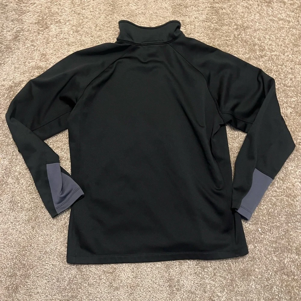 Nike men’s 1/4 zip black pullover XL‎